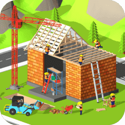 模拟挖掘机建房子